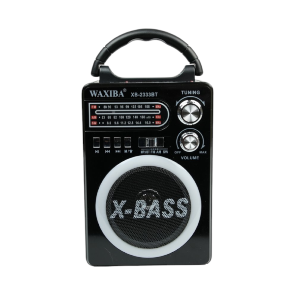 Επαναφορτιζόμενο ραδιόφωνο – XB-2333BT – 020047 – Black