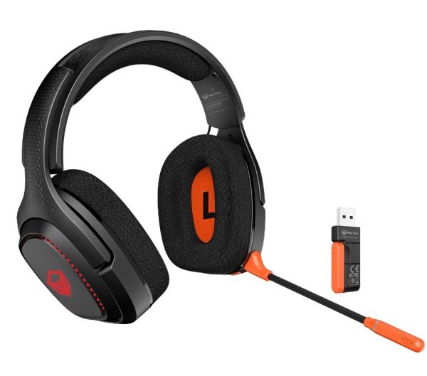 Meetion BTH012 2.4G Bluetooth Gaming Ακουστικά Μαύρα