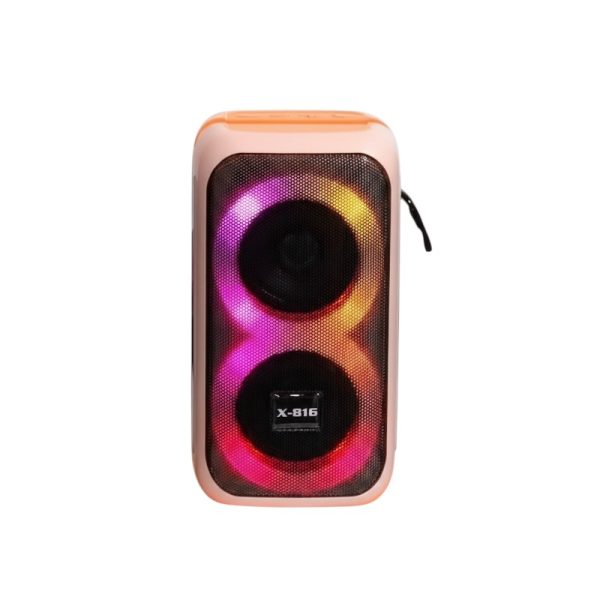 Ασύρματο ηχείο Bluetooth – X-816 – 268163 – Pink