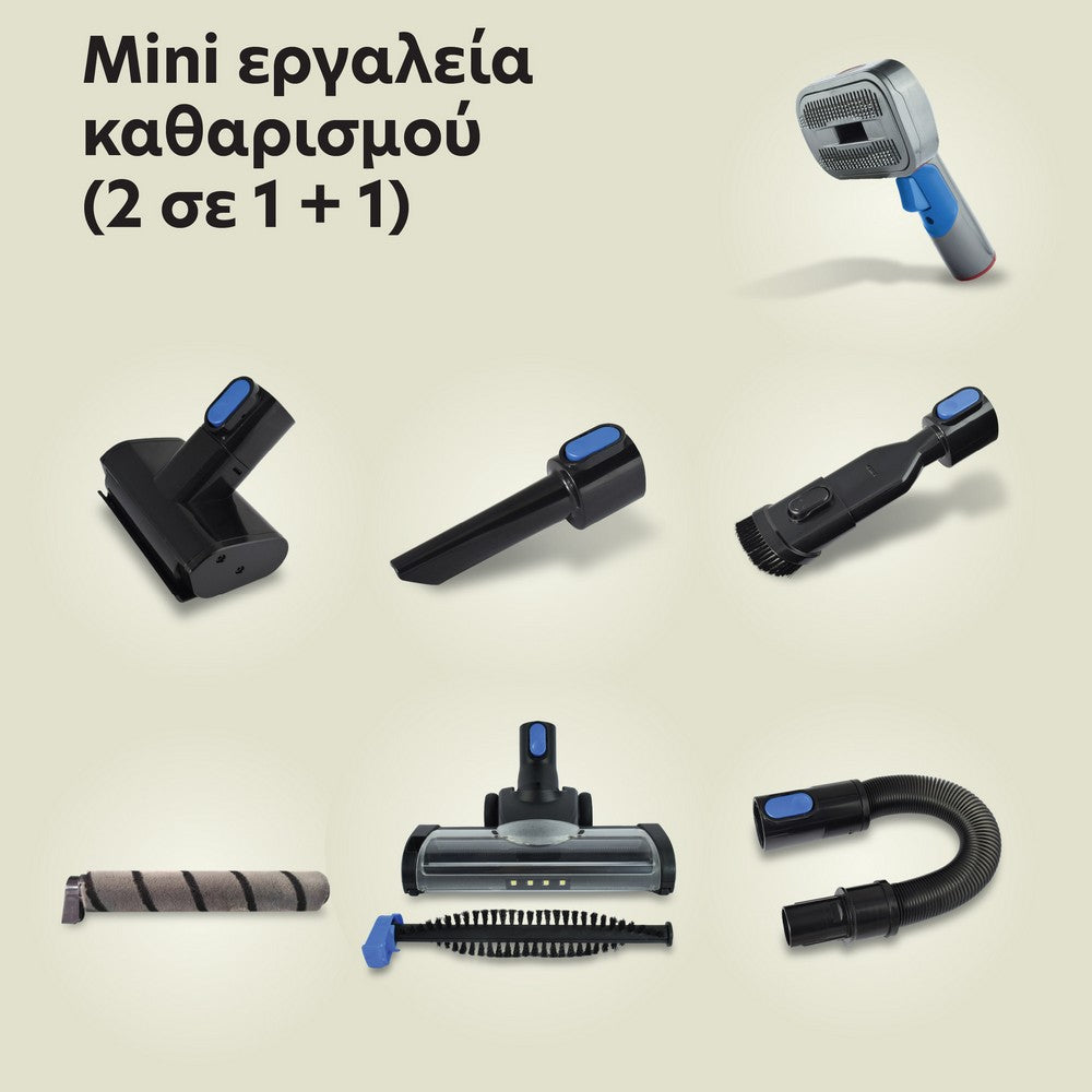 IQ VC-998 ΕΠΑΝΑΦΟΡΤΙΖΟΜΕΝΗ ΣΚΟΥΠΑ/ΣΦΟΥΓΓΑΡΙΣΤΡΑ STICK & ΧΕΙΡΟΣ 37V