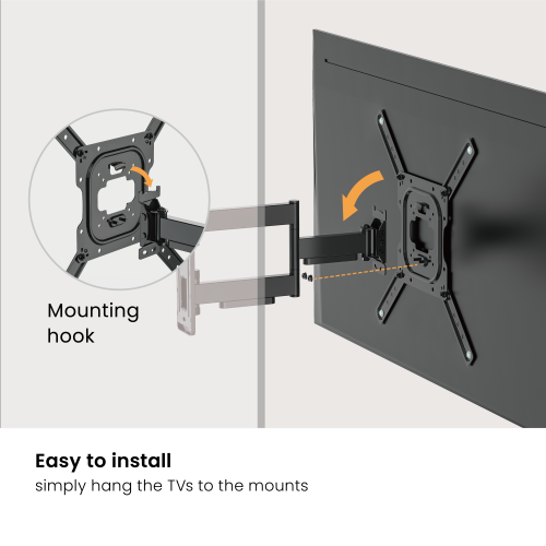 ATC-8143 Βάση TV Επιτοίχια