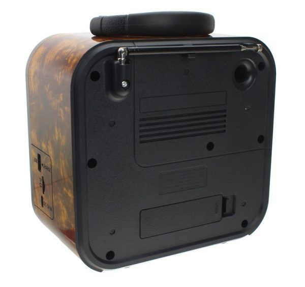 Επαναφορτιζόμενο ραδιόφωνο Retro – RX730D – 717306 – Light Gold