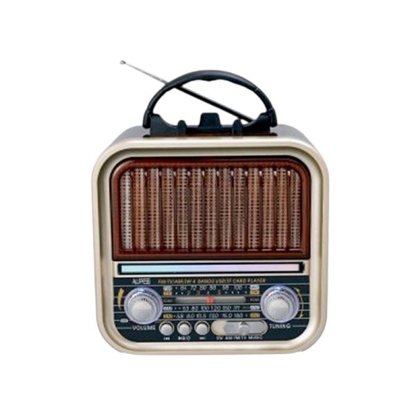 Επαναφορτιζόμενο ραδιόφωνο Retro – RX730D – 717306 – Light Gold