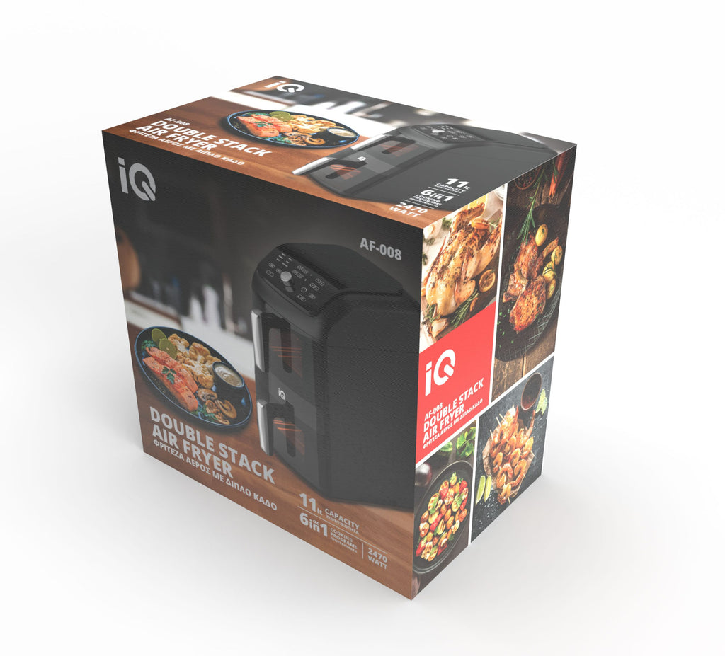 IQ AF-008 ΦΡΙΤΕΖΑ ΑΕΡΟΣ ΜΕ ΔΙΠΛΟ ΚΑΔΟ 2470W