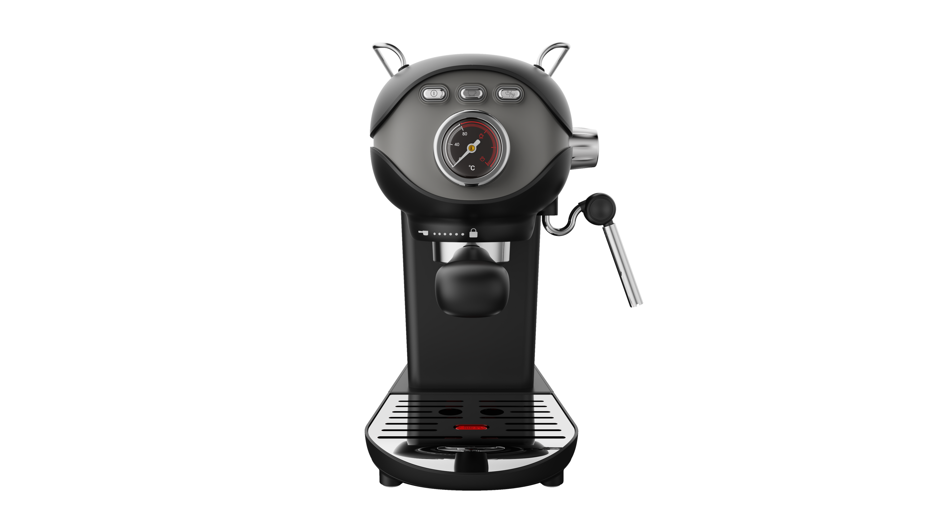 Q CM-185 ΑΥΤΟΜΑΤΗ ΜΗΧΑΝΗ ESPRESSO BLACK 20 BAR