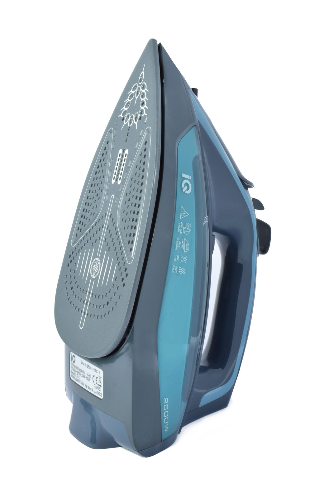 ΗΛΕΚΤΡΙΚΟ ΣΙΔΕΡΟ EI-863 BLUE 3100W ME ΚΕΡΑΜΙΚΗ ΠΛΑΚΑ ΚΑΙ ΣΥΝΕΧΟΜΕΝΗ ΠΑΡΟΧΗ 35g/min