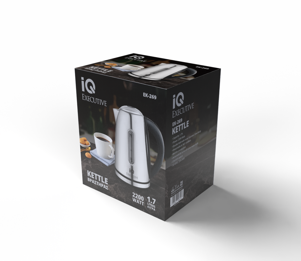 ΒΡΑΣΤΗΡΑΣ EK-269 1,7lt 2200W EXECUTIVE