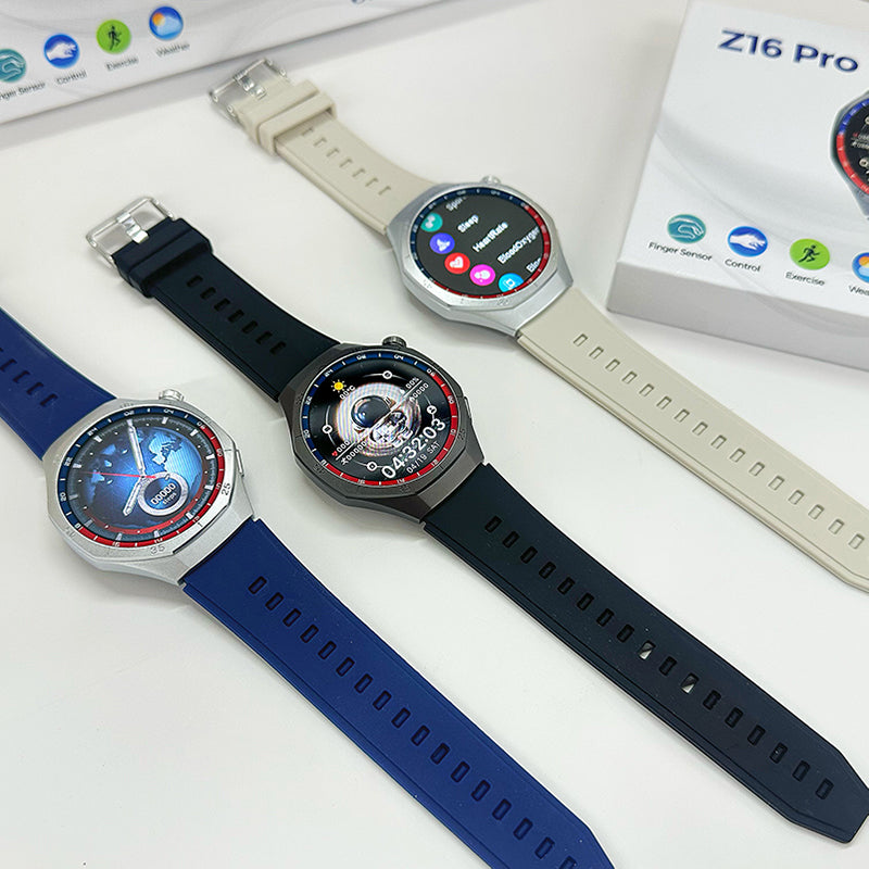 Smartwatch Z16 Pro Με HD Οθόνη 1.52’’, BT Κλήσεις, NFC Και Ασύρματη Φόρτιση