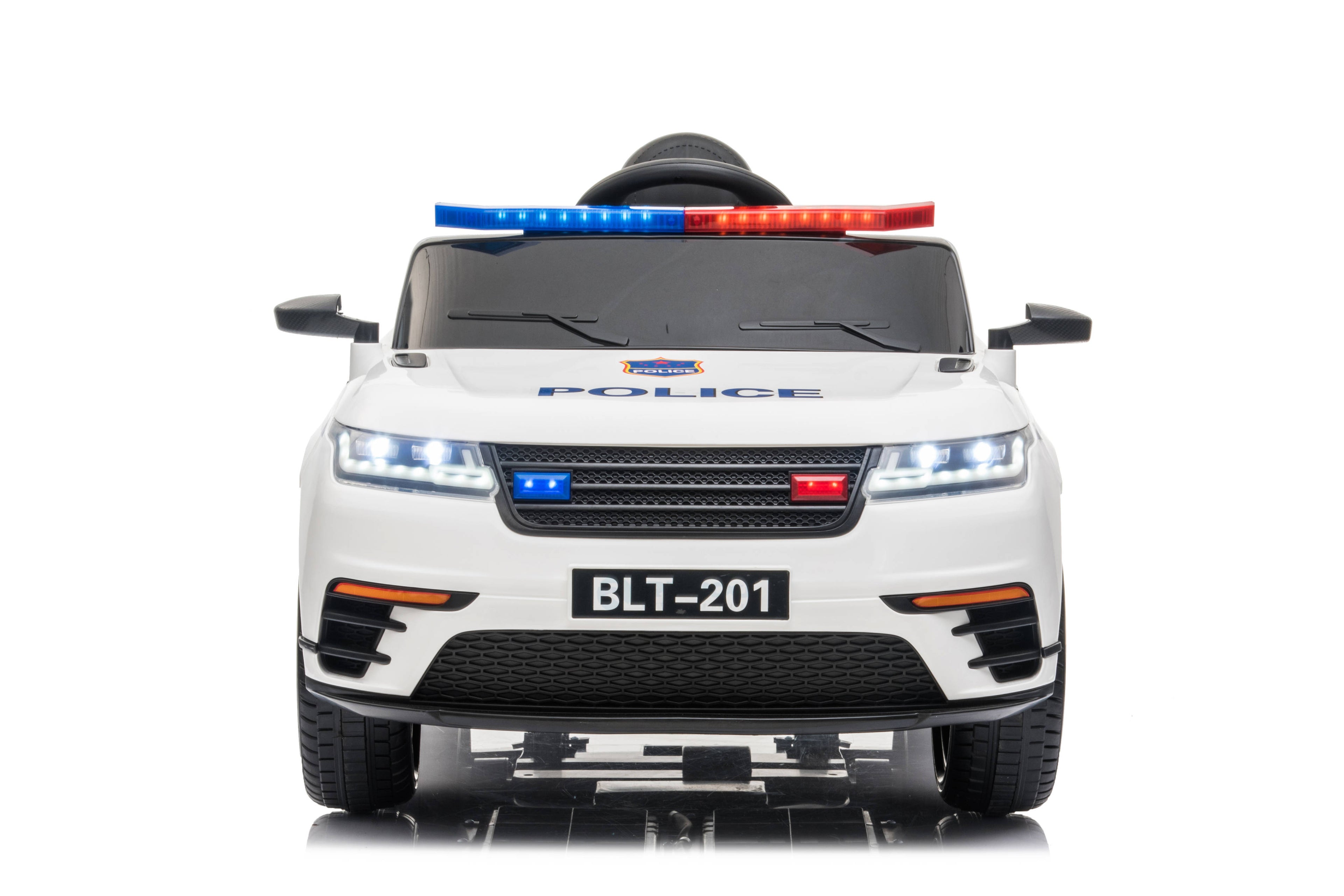 RANGE ROVER 12V 4X4 police edition license original electric bulls