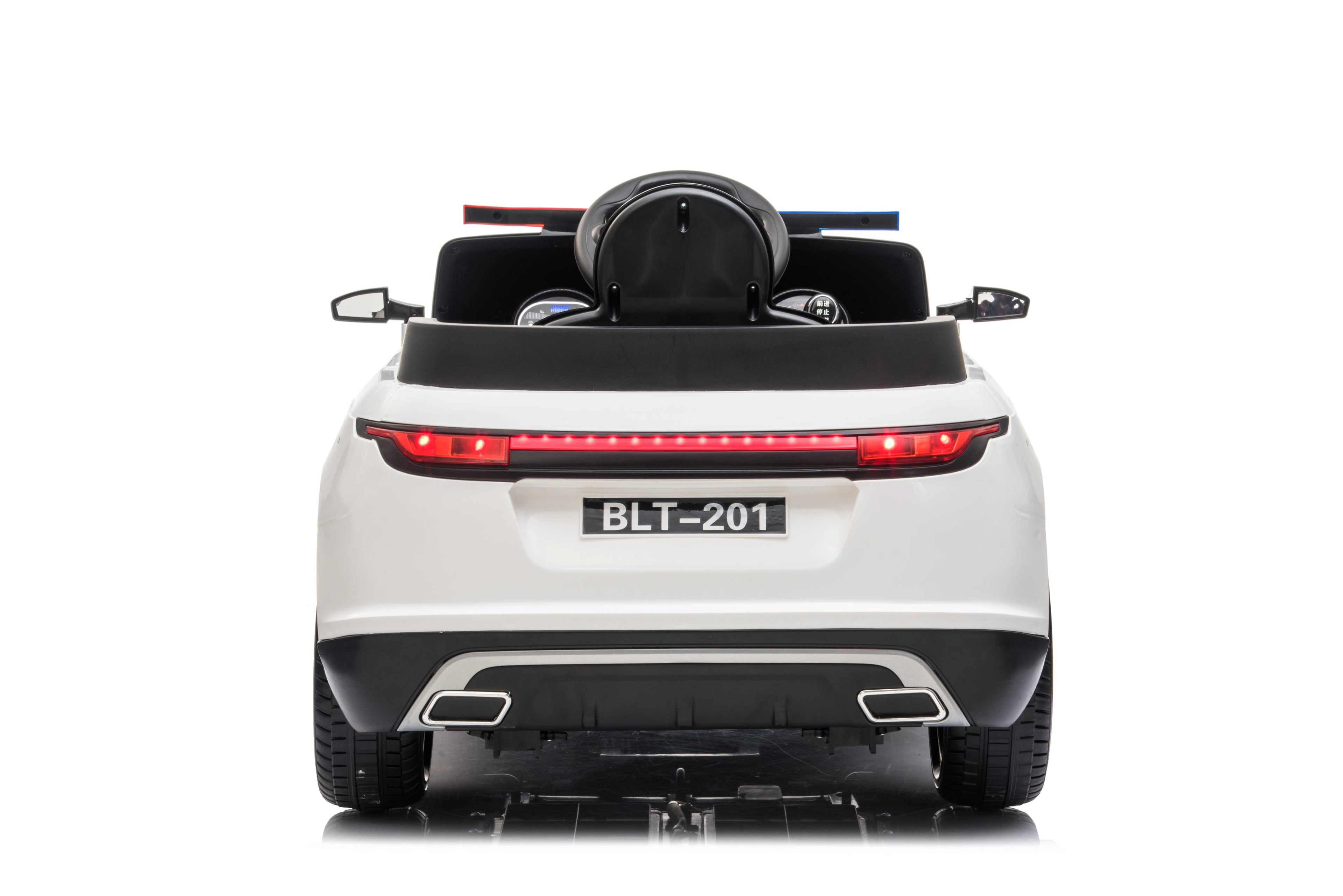 RANGE ROVER 12V 4X4 police edition license original electric bulls