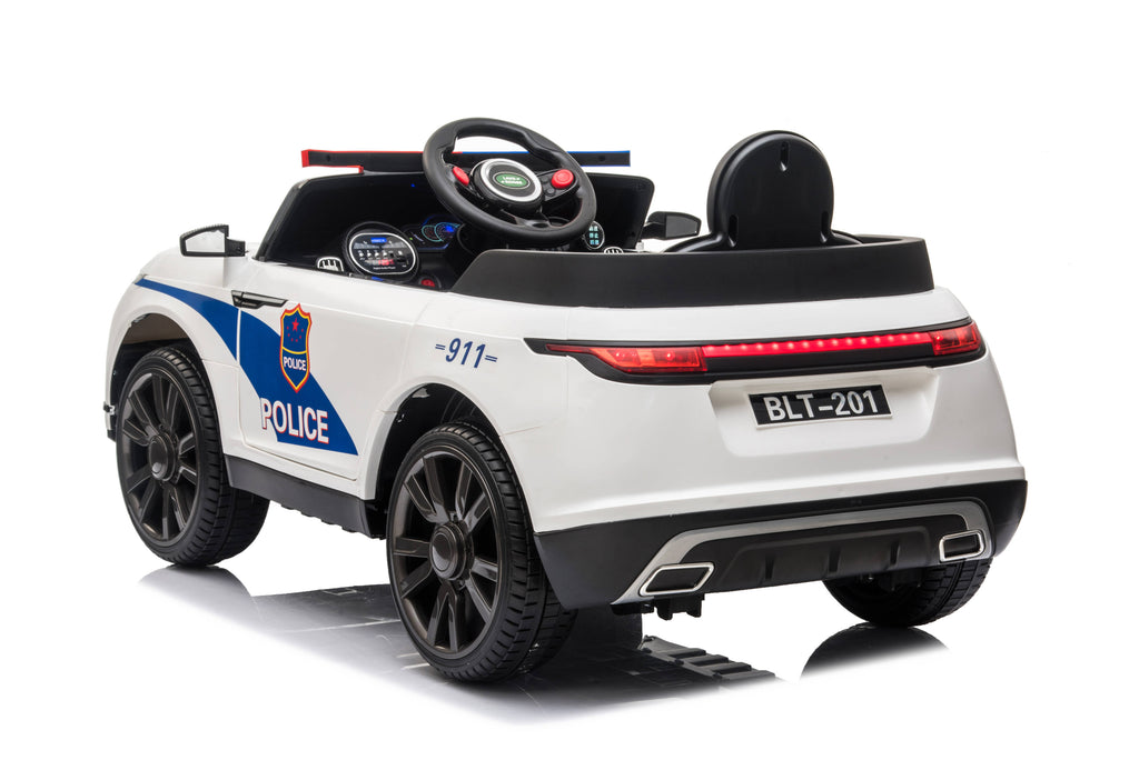 RANGE ROVER 12V 4X4 police edition license original electric bulls