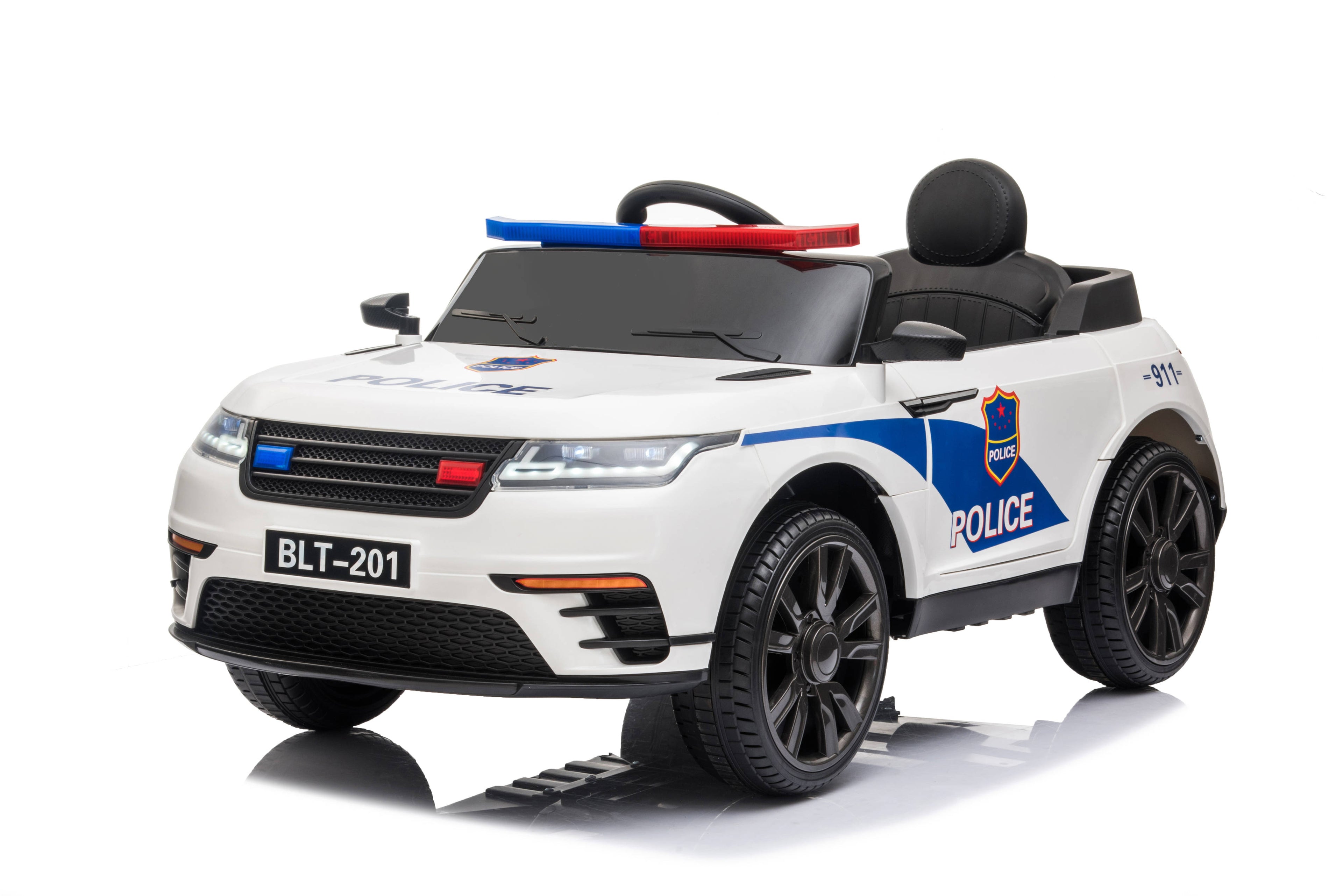 RANGE ROVER 12V 4X4 police edition license original electric bulls
