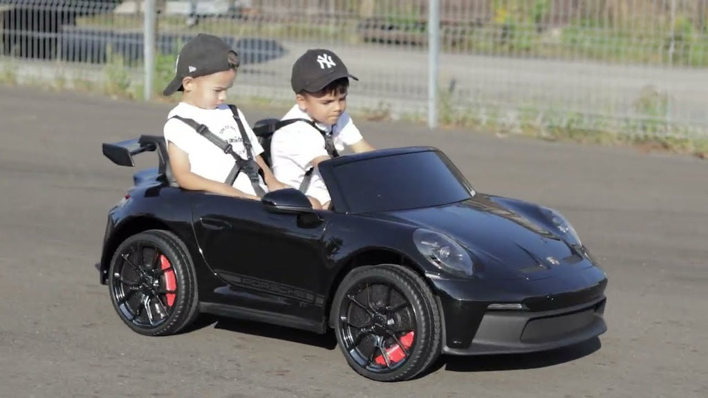 Porsche 911 GT3 24V14Ah Ultimate 4x4 800watt license Original electric bulls