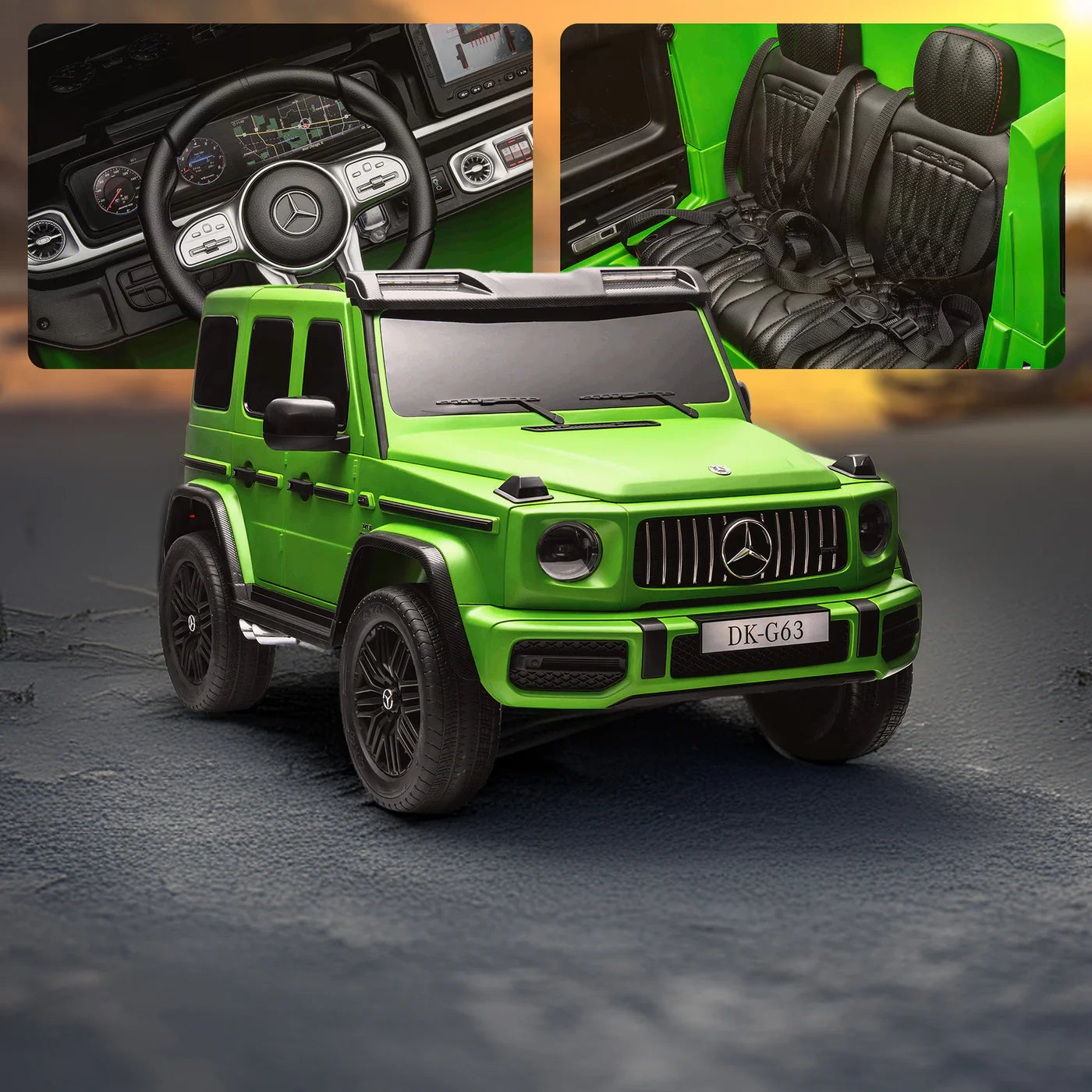 MERCEDES AMG G63 24V Διθέσιο Licensed original ELECTRIC BULLS