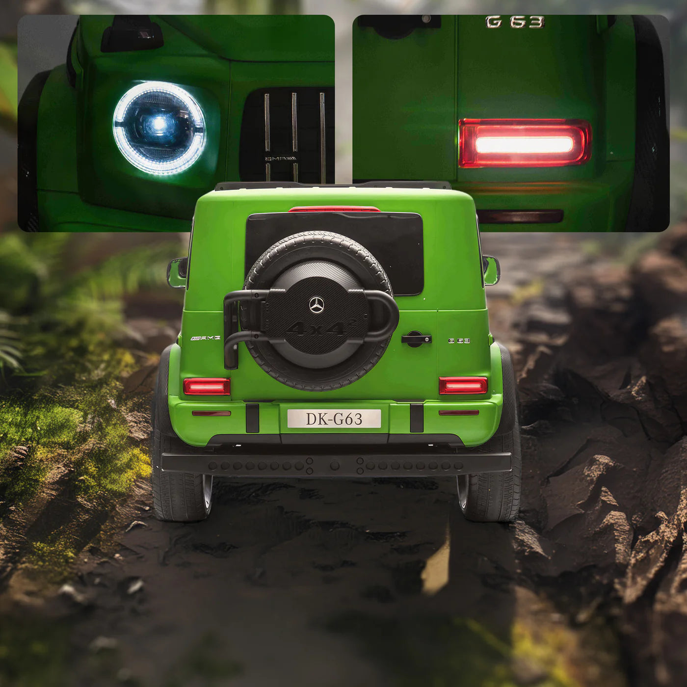 MERCEDES AMG G63 24V Διθέσιο Licensed original ELECTRIC BULLS