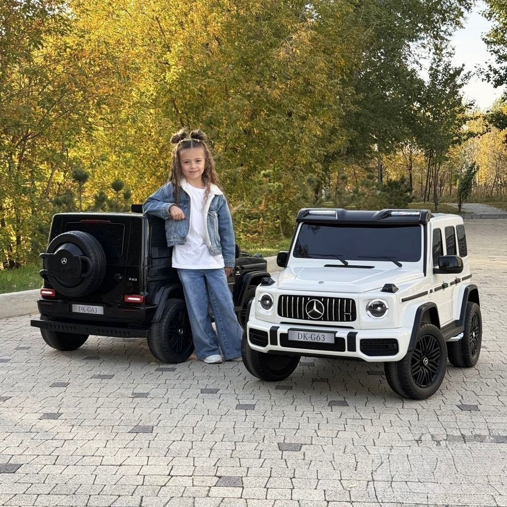 MERCEDES AMG G63 διθέσιο 24V Ultimate dual Battery XXL License original electric bulls