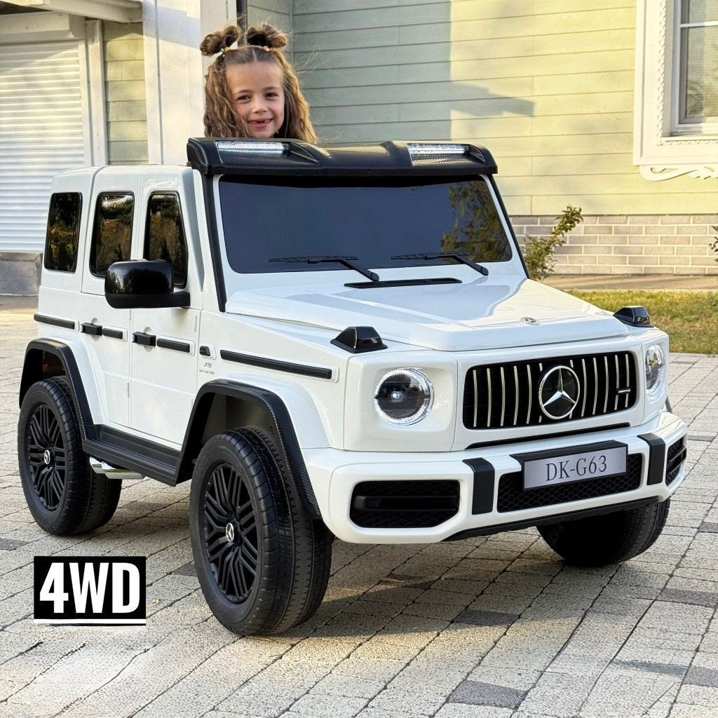 MERCEDES AMG G63 διθέσιο 24V Ultimate dual Battery XXL License original electric bulls