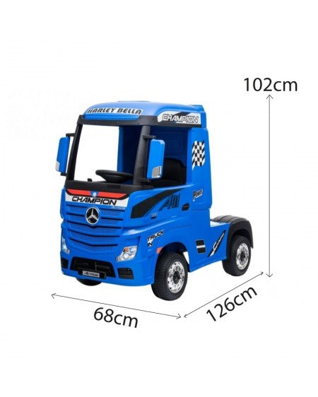 MERCEDES BENZ ACRTOS 4x4 12V Dual Battery LICENSE ORIGINAL ELECTRIC BULLS