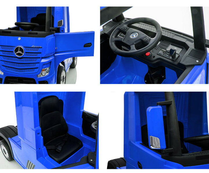 MERCEDES BENZ ACRTOS 4x4 12V Dual Battery LICENSE ORIGINAL ELECTRIC BULLS