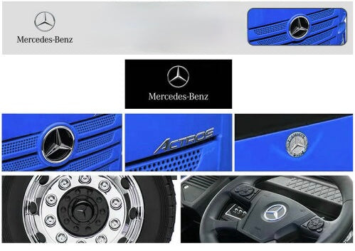 MERCEDES BENZ ACRTOS 4x4 12V Dual Battery LICENSE ORIGINAL ELECTRIC BULLS