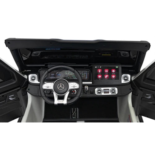 MERCEDES AMG G63 διθέσιο 24V Ultimate dual Battery XXL License original electric bulls