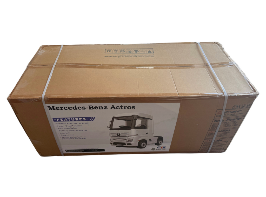 MERCEDES BENZ ACRTOS 4x4 12V Dual Battery LICENSE ORIGINAL ELECTRIC BULLS