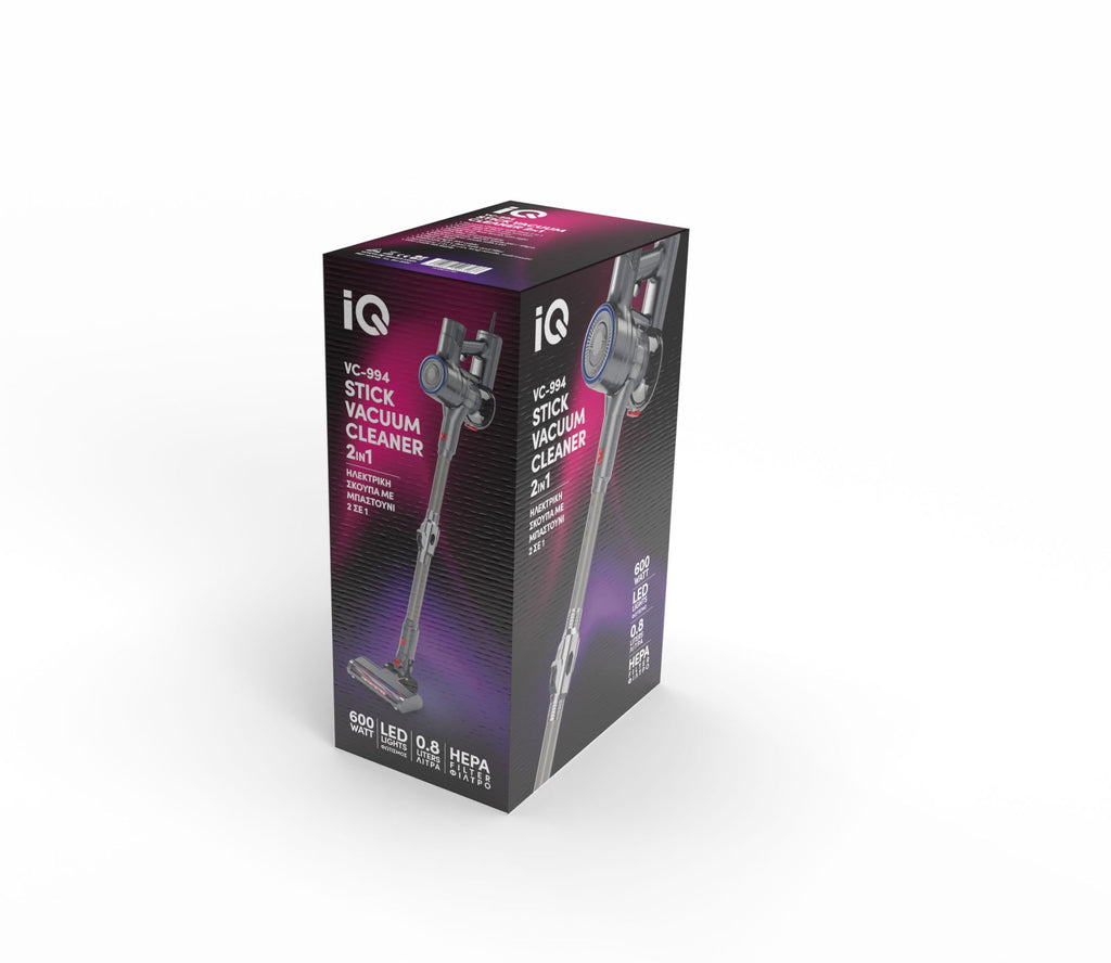 IQ VC-994 Ηλεκτρική Σκούπα με μπαστούνι 2 σε 1