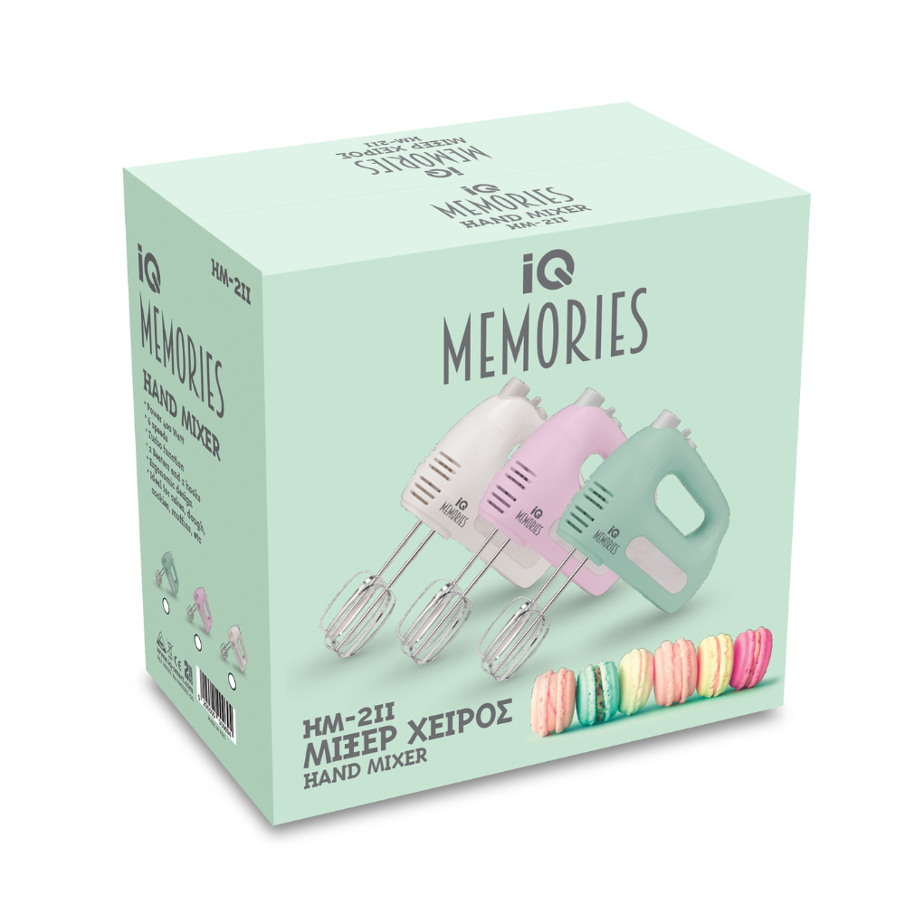 ΜΙΞΕΡ ΧΕΙΡΟΣ 400W HM-211 PINK