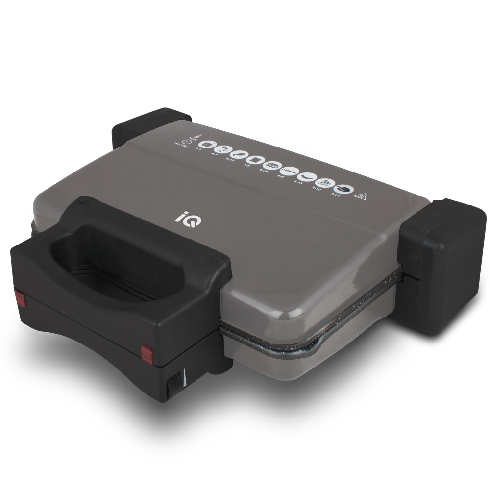 ΤΟΣΤΙΕΡΑ ΓΚΡΙΛΙΕΡΑ ΜΕ ΑΠΟΣΠΩΜΕΝΕΣ ΠΛΑΚΕΣ ΓΙΑ 4 ΤΟΣΤ 2000W GREY ST-680