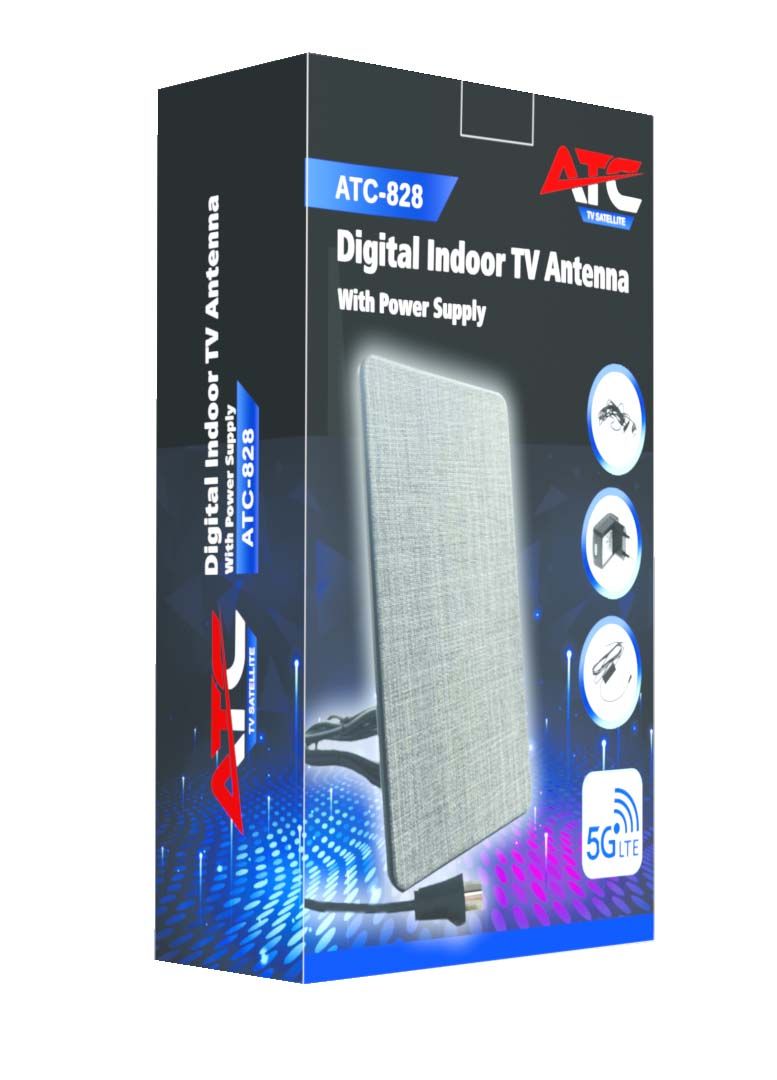 ATC Εσωτερική Κεραία ATC-828 5G LTE 28dB (Περιέχει Τροφοδοτικό)