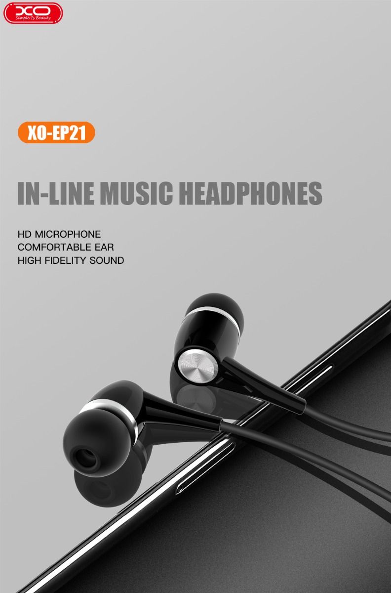 XO EP21 Handsfree Μαύρο