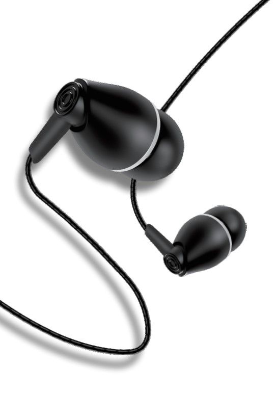 ATC-HFr1 Ενσύρματα Ακουστικά Handsfree 3,5mm Μαύρο