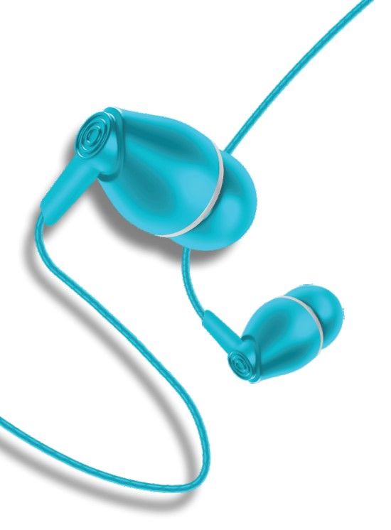 ATC-HFr1 Ενσύρματα Ακουστικά Handsfree 3,5mm Μπλε