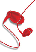 ATC-HFr1 Ενσύρματα Ακουστικά Handsfree 3,5mm Κόκκινο