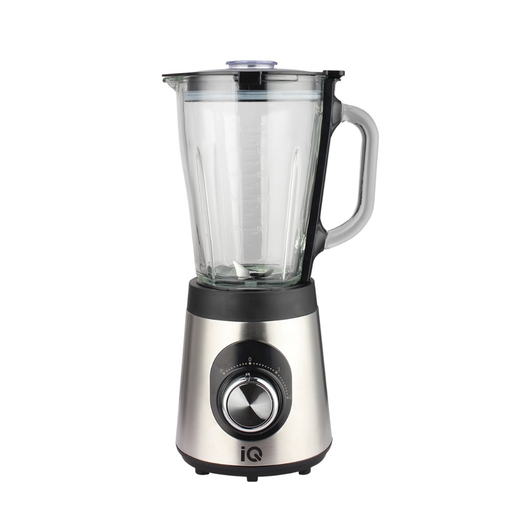ΜΠΛΕΝΤΕΡ ΓΙΑ SMOOTHIES ΜΕ ΓΥΑΛΙΝΗ ΚΑΝΑΤΑ 1.5LT 800W BL-416 INOX